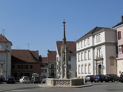 fontaine de la vierge altkirch