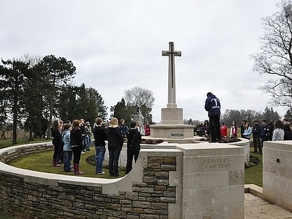 hunters commonwealth war graves commission cemetery beaumont hamel