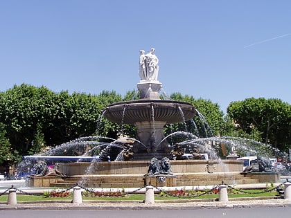 fontaine de la rotonde aix en provence