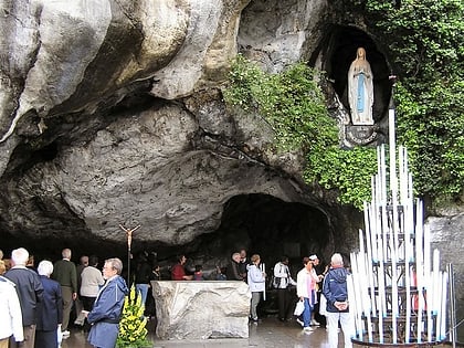 the grotto of massabielle lourdes
