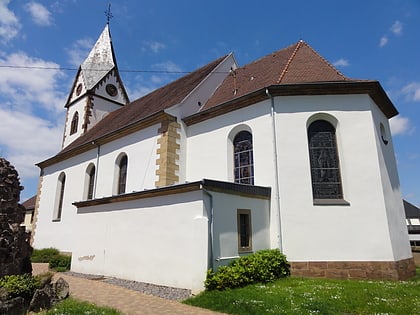 eglise saint martin de gresswiller dinsheim sur bruche