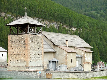 saint romain church molines en queyras