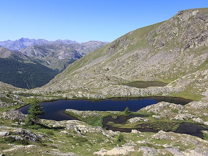 lacs les laussets park narodowy mercantour