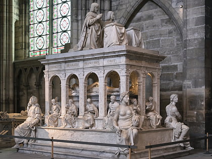 tomb of louis xii and anne of brittany zone damenagement concerte