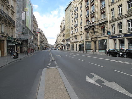 rue saint lazare paryz