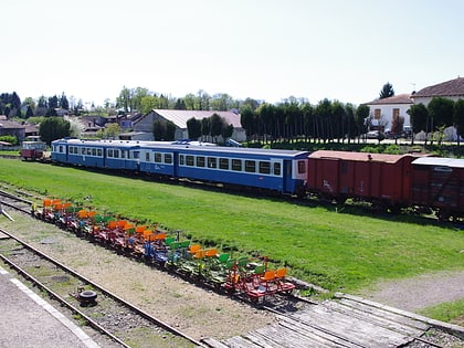 Vélorail et train touristique