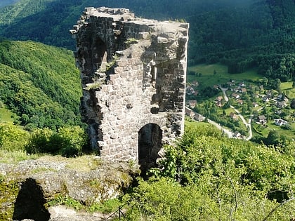 ruines du chateau bilstein urbeis