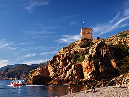 tour de porto parc naturel regional de corse