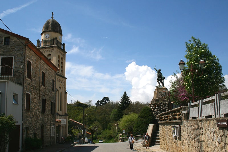 monument commemoratif de sampiero corso bastelica