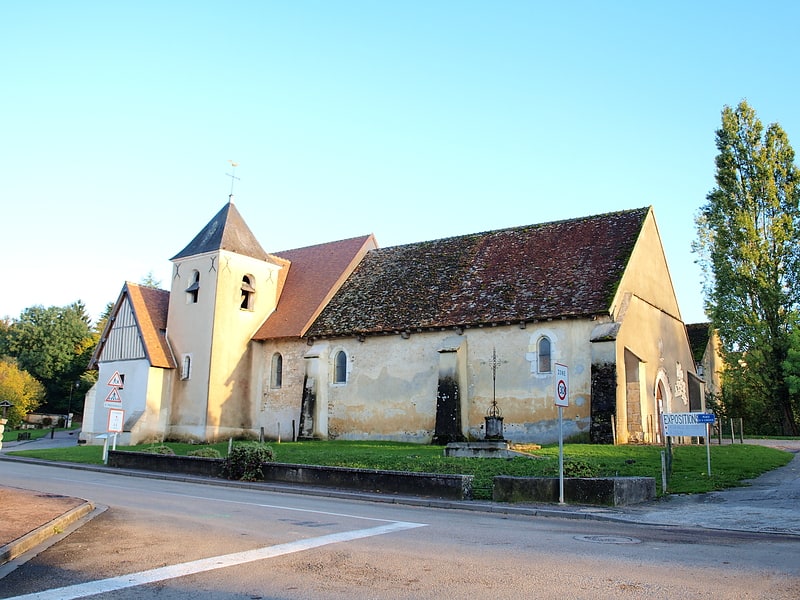 eglise sainte genevieve de lindry