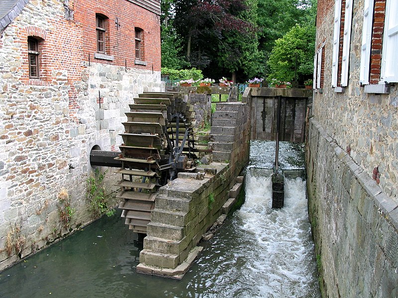 Moulin à eau de chez Bret