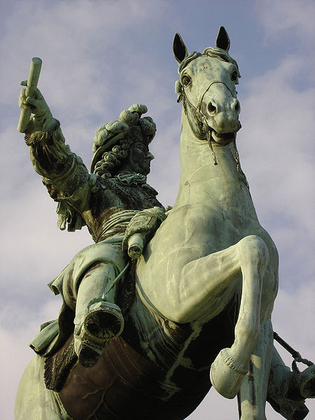 Statue équestre de Louis XIV