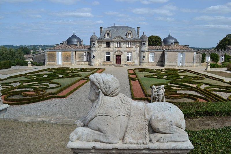 Jardines del Château de Malle