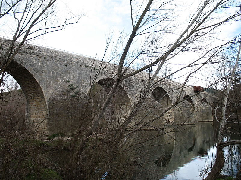 Pont Charles-Martel sur la Cèze