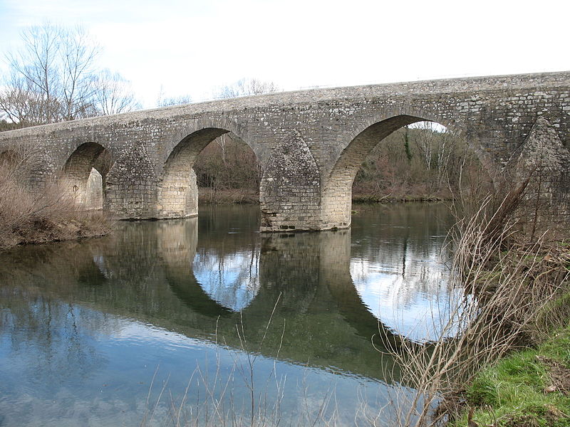 Pont Charles-Martel sur la Cèze