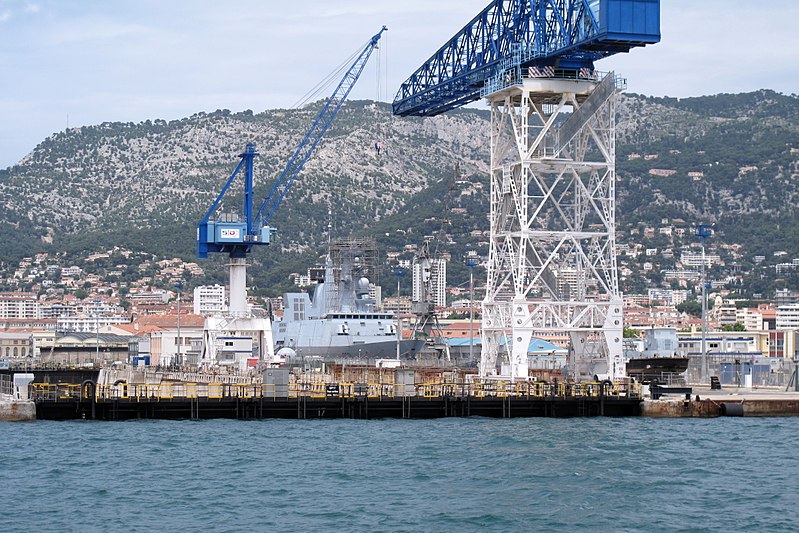Military port of Toulon