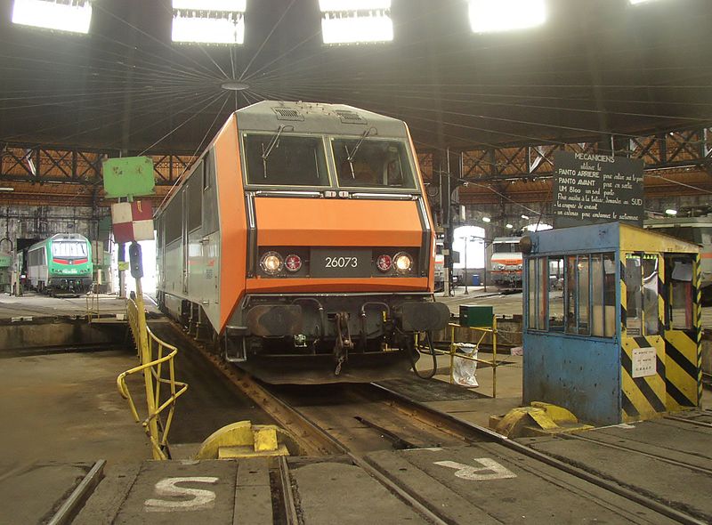 Remise ferroviaire dite rotonde SNCF