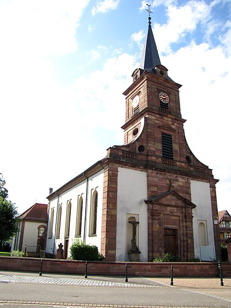 Église de l'Exaltation-de-la-Sainte-Croix de Rountzenheim