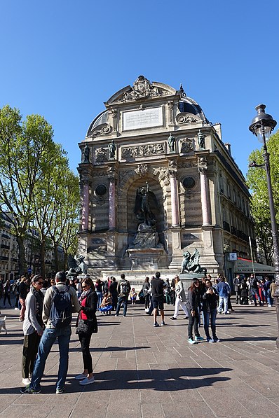 Fontaine Saint-Michel de Paris