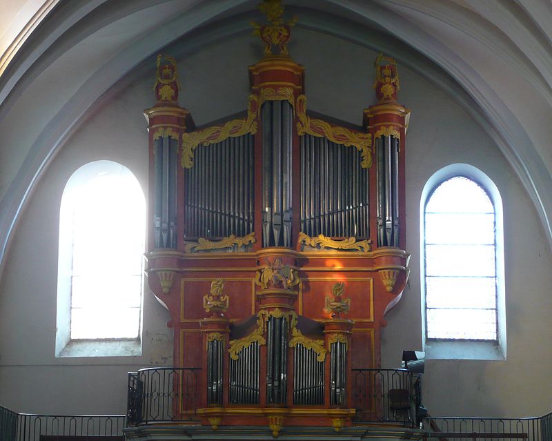 Orgue Peyssy-Micot de l'église Notre-Dame-de-la-Barthe de Saint-Chinian