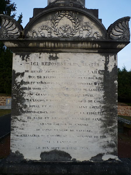 Monument du Maréchal Clarke
