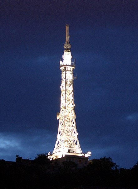 Metallic tower of Fourvière