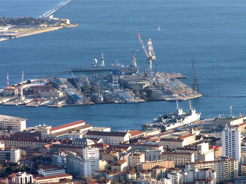 Military port of Toulon