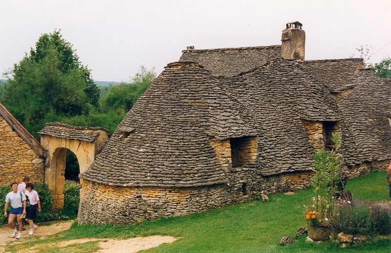 Construcciones de piedra seca de Breuil