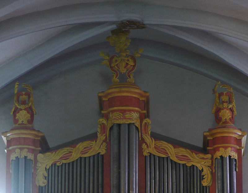 Orgue Peyssy-Micot de l'église Notre-Dame-de-la-Barthe de Saint-Chinian