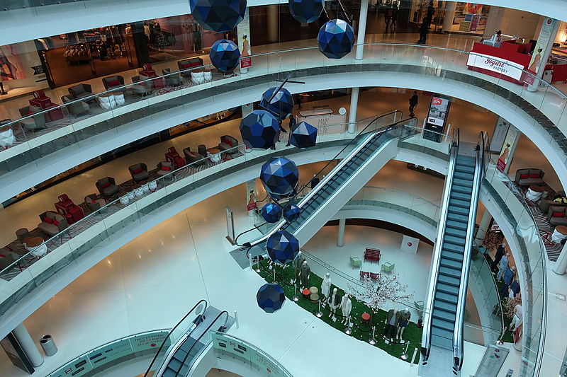 Beaugrenelle Paris shopping mall