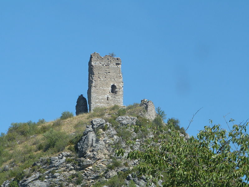 Ruines du château de Pontaix