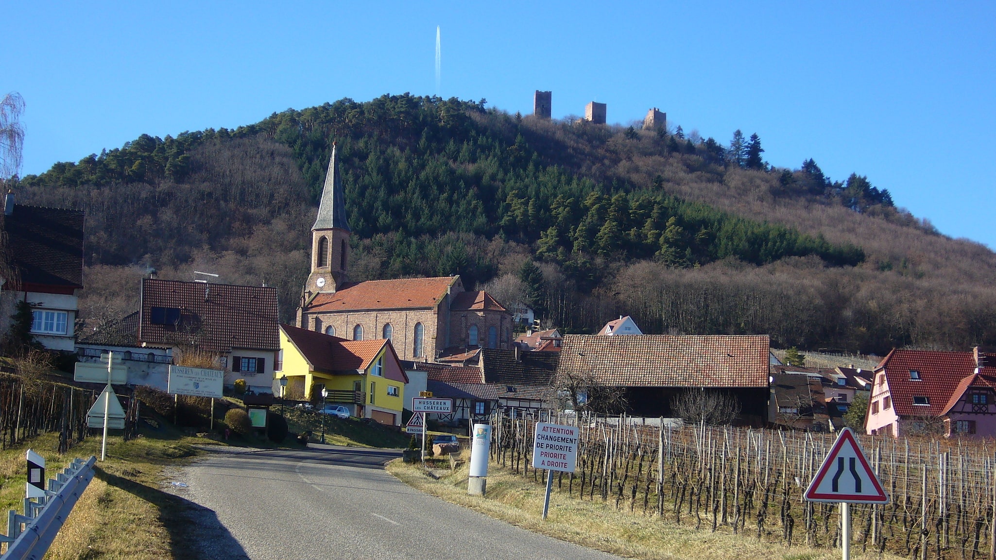 Husseren-les-Châteaux, Frankreich