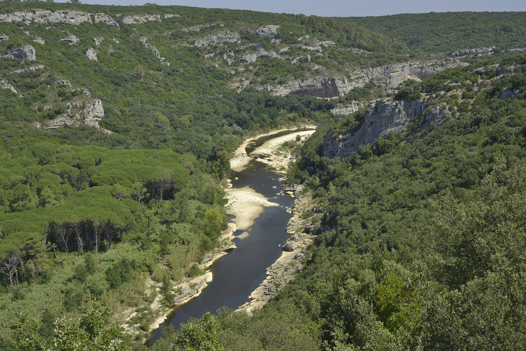 Reserva de la biosfera de las gargantas del Gardon, Francia