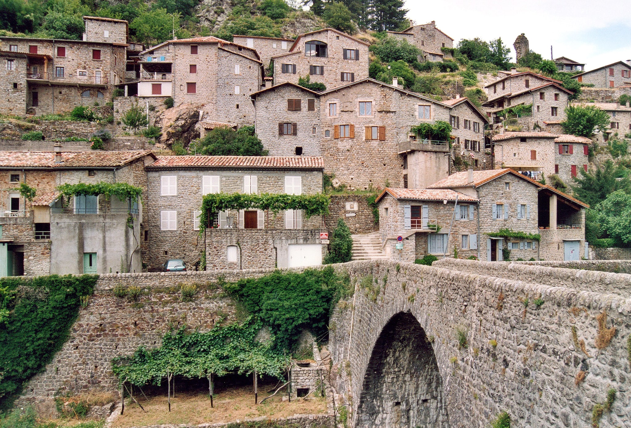 Jaujac, France