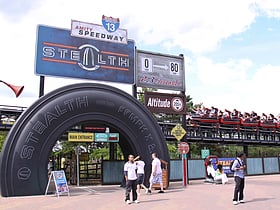 stealth roller coaster chertsey