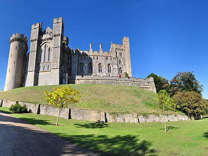 castillo de arundel sussex downs aonb