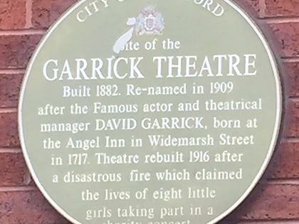 Garrick Theatre fire