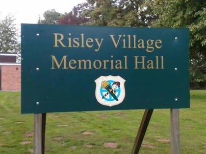 risley village memorial hall borough derewash