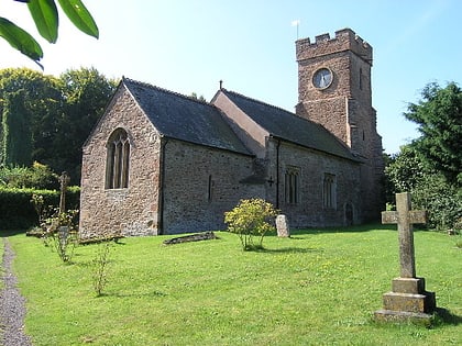 church of all saints exmoor national park
