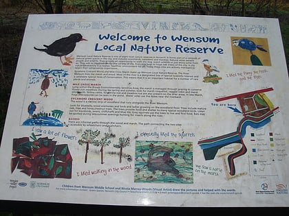 lokalny rezerwat przyrody wensum norwich