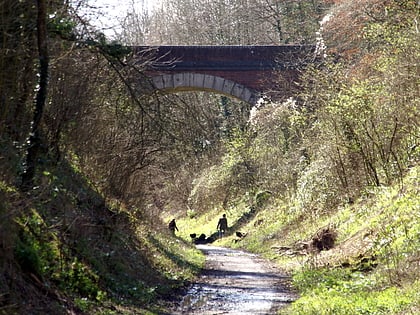 meon valley railway line south downs nationalpark