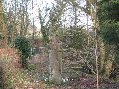 Cross at Croes Llwyd Farm