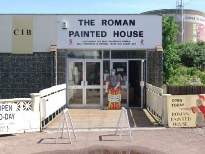 roman painted house douvres