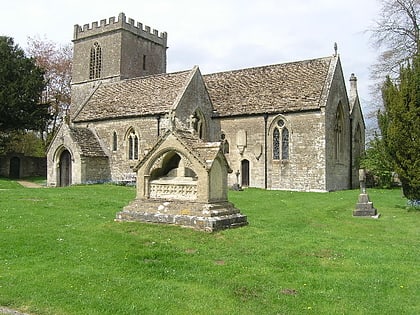 church of st john the baptist cotswold water park