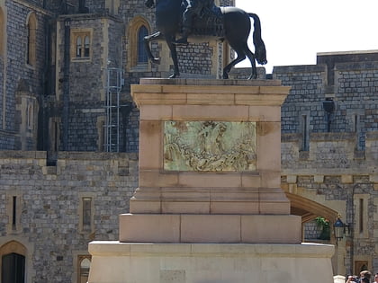 equestrian statue of charles ii windsor and eton