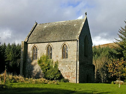 biddlestone chapel park narodowy northumberland