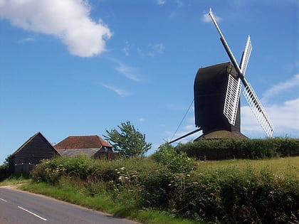 rolvenden windmill high weald area of outstanding natural beauty