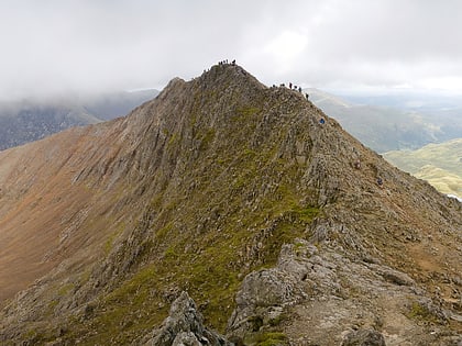 crib goch park narodowy snowdonia