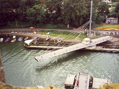 aber swing bridge caernarfon