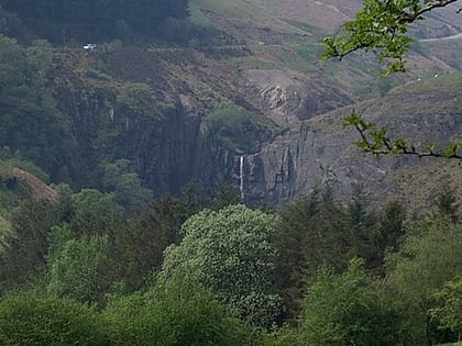 ffrwd fawr waterfall llanidloes